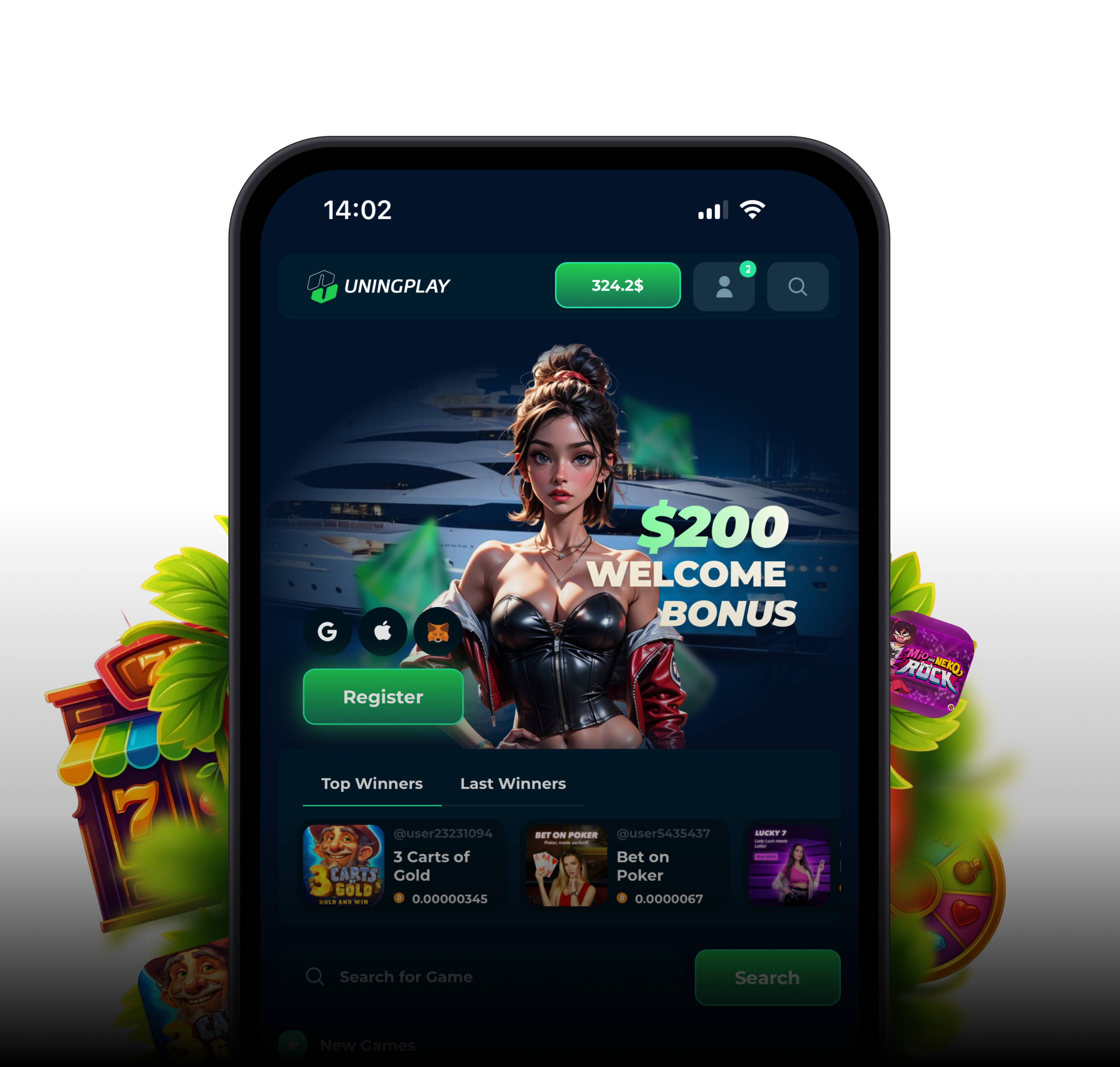Mobile mockup